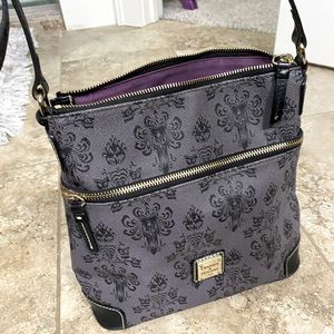 Rare Limited Edition Dooney and Burke Haunted Mansion Crossbody